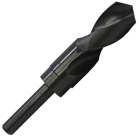 1-1/64 Reduced Shank HSS Drill Bit 1/2 Shank, Overall Length: 6